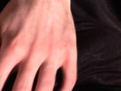 Fit british lad tugging cock on the couch