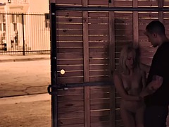 Nana, Sucer une bite, Couple, Fétiche, Hard, De plein air, Public, Adolescente