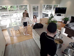 Belleza, Rubia, Corridas, Garganta profunda, Grupo, Pajear, Natural, Pov