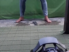 Leie, Hinter den kulissen, Fetisch, Deutsch, Hd, Jeans, Milf, Pissen