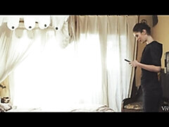 Embrassement, Lesbienne, Léchez, Masturbation, Chatte, Maigrichonne, Dénudage, Adolescente