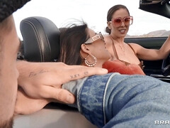 Pijpbeurt, Rondborstig, Hardcore, Pornster, Kut duiken, Realiteit, Trio, Tieten likken