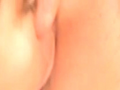 Asiatique, Japonaise, Mamelons, Jarretelles, Adolescente