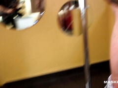 Gay, Pajear, Mascara, Masturbación, Solo
