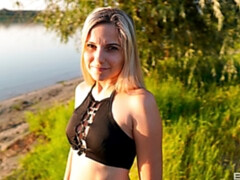 Бикини, Черные, Блондинки, Минет, Пальцем, Ласковые ручки, На природе, Молоденькие