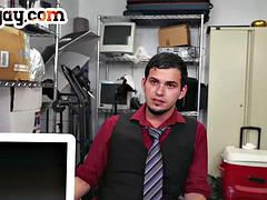 Amateur employee barebacked by BBC boss