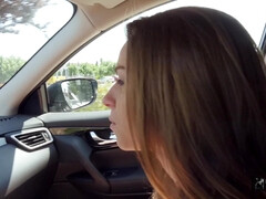 Grote lul, Pijpbeurt, Auto, Diep in de keel, Mager