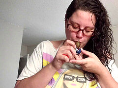 Толстушки, Большой член, Пухленькие, Семяизвержение, Сперма на лице, Очки, Латиноамериканки, Курящие