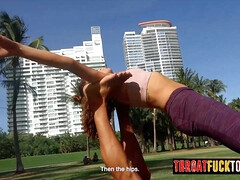 18 ans, Amateur, Grosse bite, Gorge profonde, Queue, Fille latino, De plein air, Adolescente