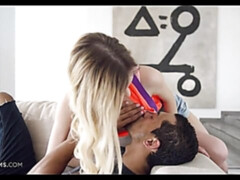 Culo, Rubia, Mamada, Estilo perrito, Besar, Flaco, Tatuaje, Tetas