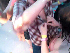 Verein, Lesbisch, Party, Erotischer film