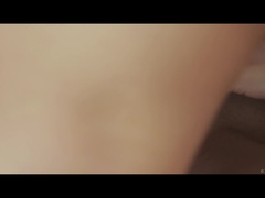 Sucer une bite, Brunette brune, Mamelons, Nue, Chatte, Douche, Maigrichonne, Tatouage