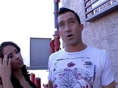 Grosse bite, Brunette brune, Queue, Hard, Bite énorme, Fille latino, Serré, Nénés