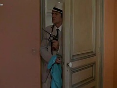 Tussi, Blondine, Fetisch, Öffentlich, Vintage