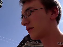 Cuckold boyfriend watches his girlfriend get pounded by a well-endowed stranger