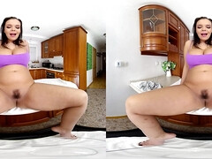 Kont, Grote kont, Grote mammen, Bruinharig, Hd, Masturbatie, Natuurlijk, Tieten likken