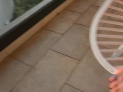 Bikini, Braunhaarige, Schmutzig, Fingern, Latina, Muschi, Dusche, Abendanzug