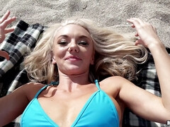 Chica, Rubia, Mamada, Sexo duro, Pov, Público, Coño, Tetas