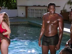 Culo grande, Amarrada, Polla, Grupo, Pajear, Público, Adolescente, Clasico