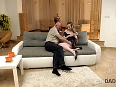 Blondine, Blasen, Tschechisch, Papi, Hd, Reif, Zierlich, Jungendliche (18+)