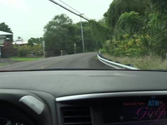 Amateur, Doigter, Petite amie, Embrassement, Petite femme, Chatte, Fumer, Mouillée