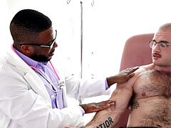 Leie, In den arsch, Grosser arsch, Schwarz, Schwarz, Fetisch, Sporthalle, Tätowierung