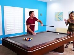 Americano, Rubia, Mamada, Engañando, Estilo perrito, Peludo, Hd, Tetas