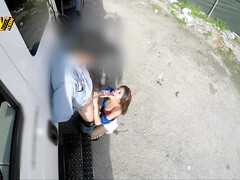 Mamada, Polla, Latina, Al aire libre, Pequeña, Perforación, Chorro, Tetas