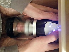 ending with my automatic telescopic piston stroker lover