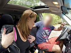 18 jaar, Enthousiasteling, Pijpbeurt, Man die toekijkt, Hd, Geld, Gezichtspunt, Vrouw