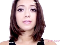 Arsch, Schönheit, Braunhaarige, Klassisch, Kehlenfick, Hd, Natürlich, Pov