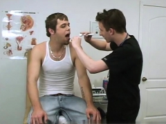 Old gay doctor examines young guy and sex porn with I had