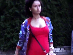 Public Agent Russian Stacy Bloom with Hairy Pussy Fucked Outdoors