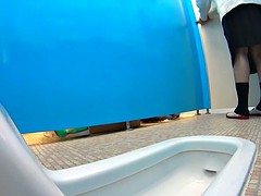 Japanese teen urinates