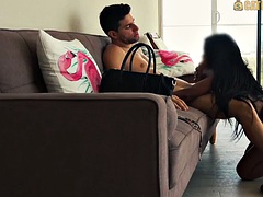 Amateur, Plage, Gros seins, Brunette brune, Fille latino, Public, Pute, Nénés