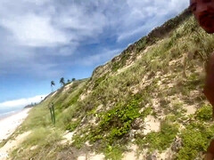 Culo, Culo grande, Mamada, Morena, Polla, Grupo, Desnudo, Al aire libre