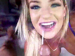 Mamada, Semen en la boca, Corridas