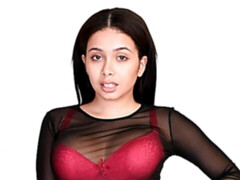 Yummy Aaliyah Plays With a Cute Dildo