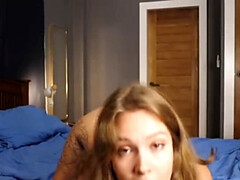 Grote kont, Bruinharig, Jurk, Hd, Natuurlijk, Gezichtspunt, Alleen, Tiener