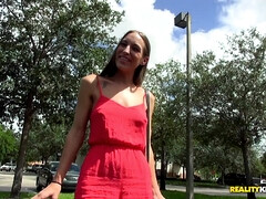 Mamada, Morena, Corridas, Corridas faciales, Al aire libre, Perforación, Flaco, Alto