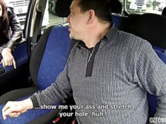 Grote kont, Pijpbeurt, Bruinharig, Auto, Handbeurt, Moeder die ik wil neuken, Buiten, Rok