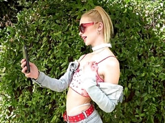 Anal, Blonde, Mignonne, Papa, Hd, Petite femme, Ados anal, Jouets