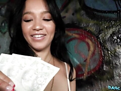 Grosser arsch, Grosser schwanz, Blasen, Geld, Natürlichen titten, Kurzes haar, Jungendliche (18+), Titten