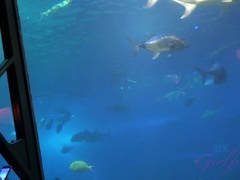 Leie, Blondine, Freundin, Zierlich, Piercing, Pov, Öffentlich, Titten