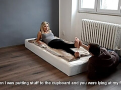 Rubia, Universidad, Checa, Pies, Fetiche de pies, Hd, Lamidas, Masaje