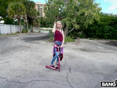 Enthousiasteling, Blond, Hondjeshouding, Hardcore, Hd, Klein, Geschoren, Mager