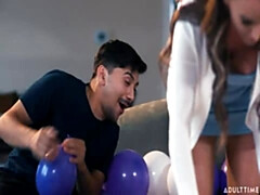 Dude anyone can see up your stepmoms skirt