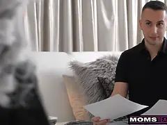 Blasen, Besamung, Spermaladung, Lecken, Milf, Monster, Orgasmus, Rau