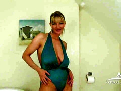 Leie, Grosse titten, Blondine, Masturbation, Milf, Muschi, Nass, Ehefrau