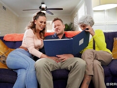 Cherie Deville fucks in front of her granny